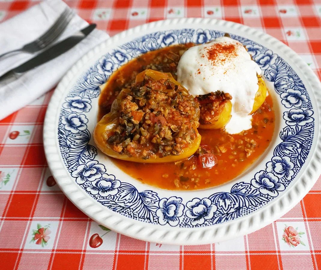 Gefüllte Freekeh-Paprika - Conflictfood