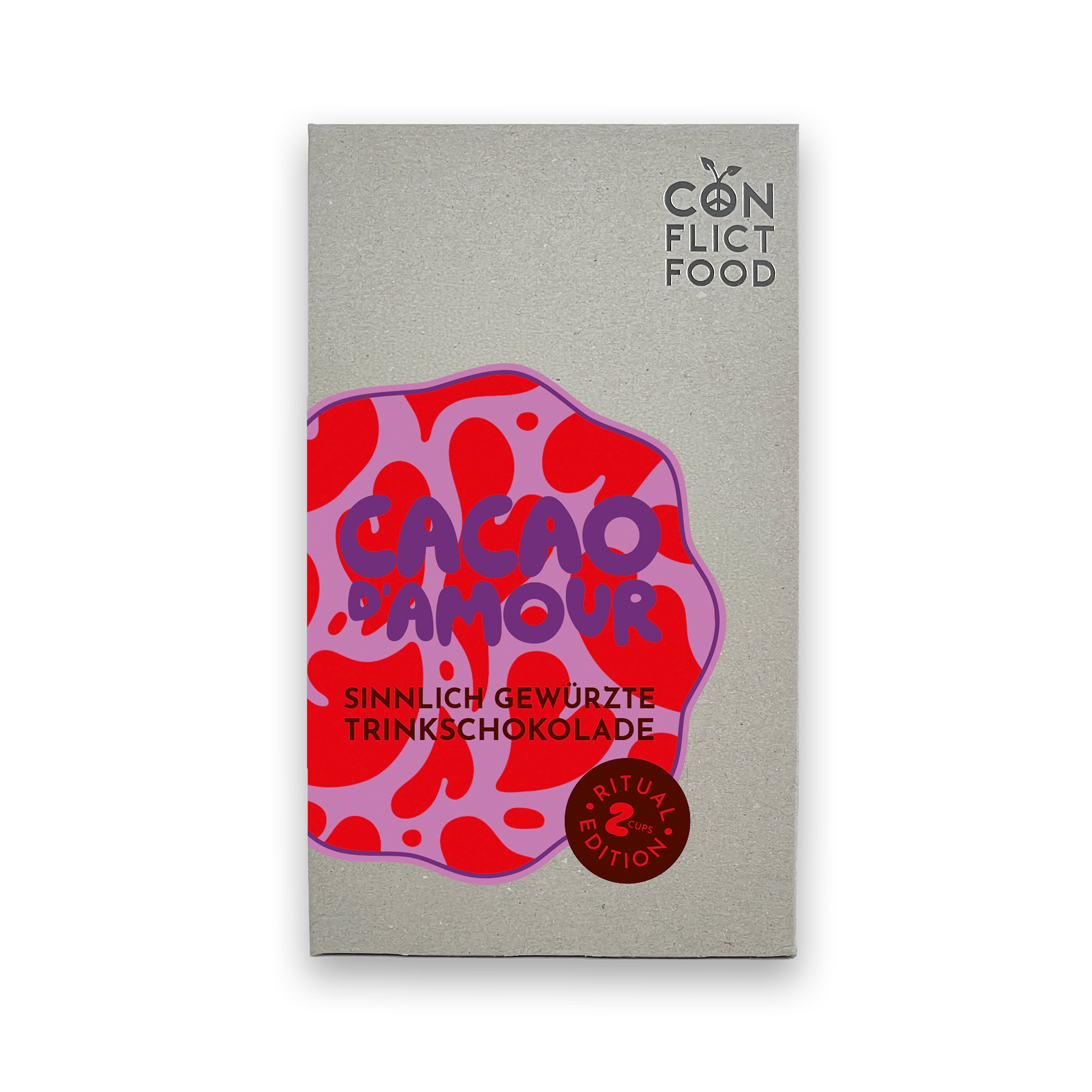 Päckchen Cacao DAmour Trinkschokolade Conflictfood