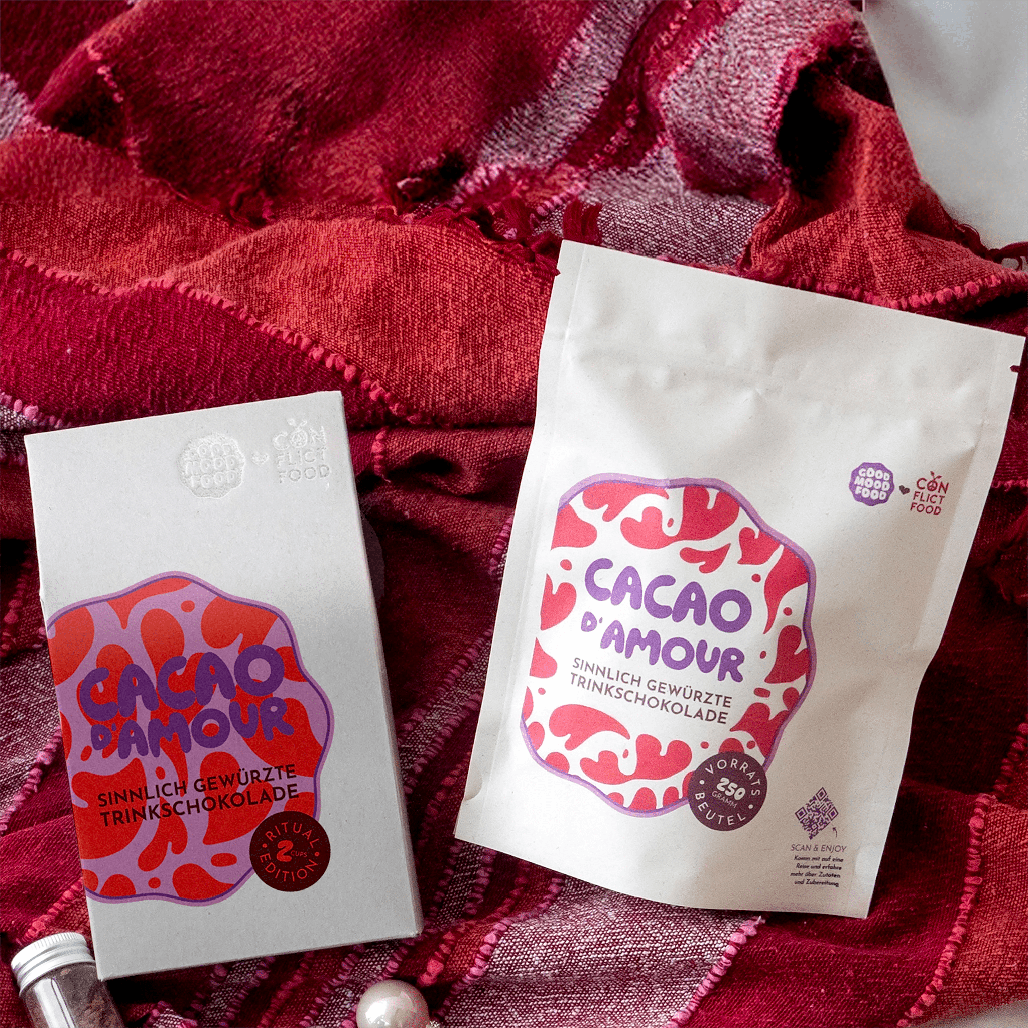 Cacao D'Amour, Vorratsbeutel 250g - Conflictfood