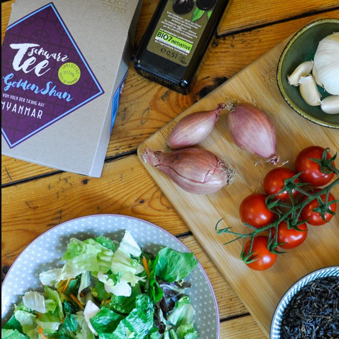 Vinaigrette mit Schwarztee und Orangen: Ein fruchtig-würziger Genuss - Conflictfood