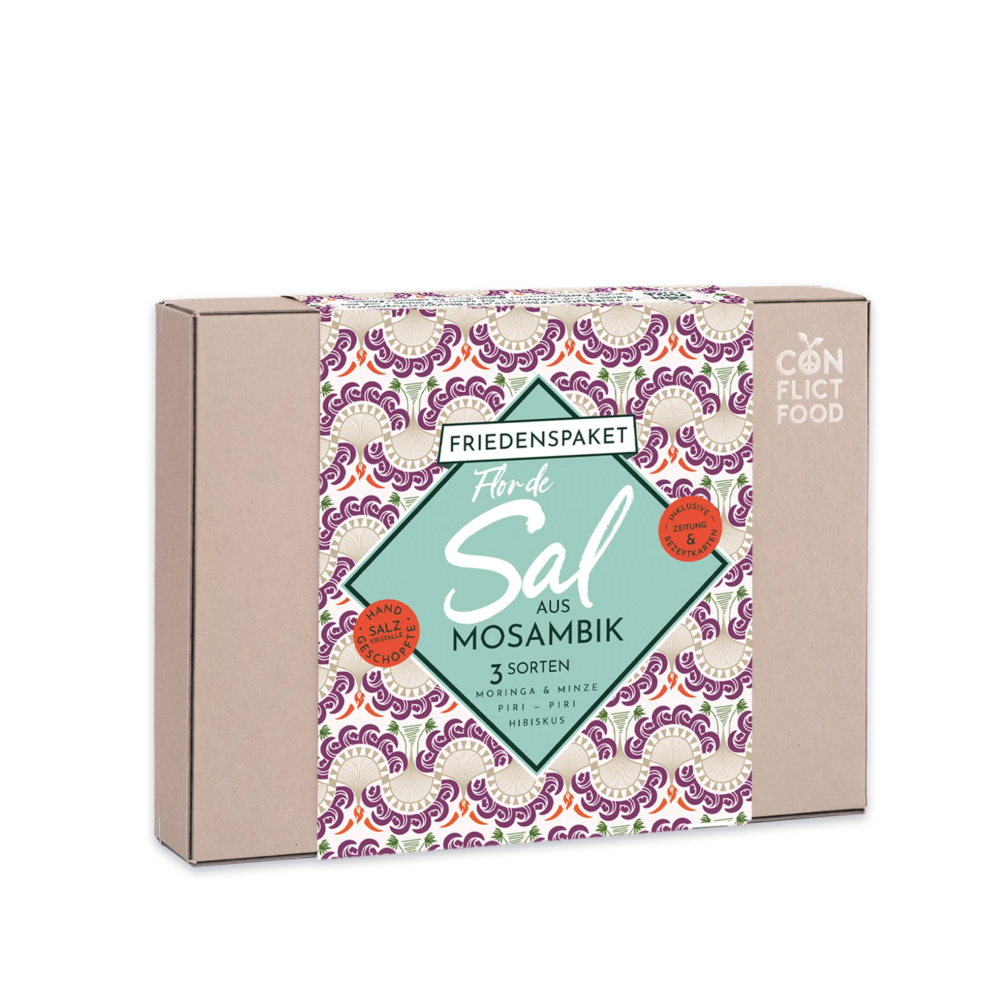 Geschenkpaket: Flor de Sal 3 Sorten