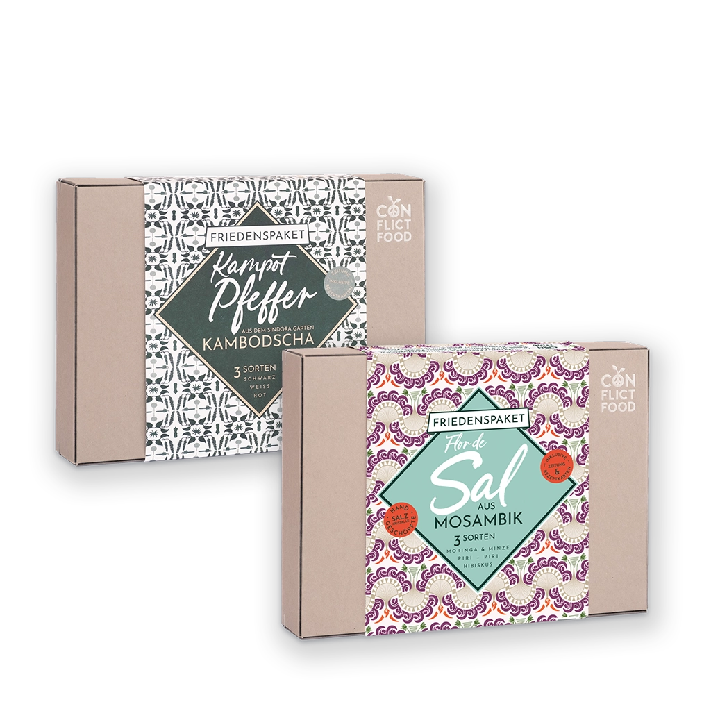 Kombi: Geschenkpakete Salz & Pfeffer
