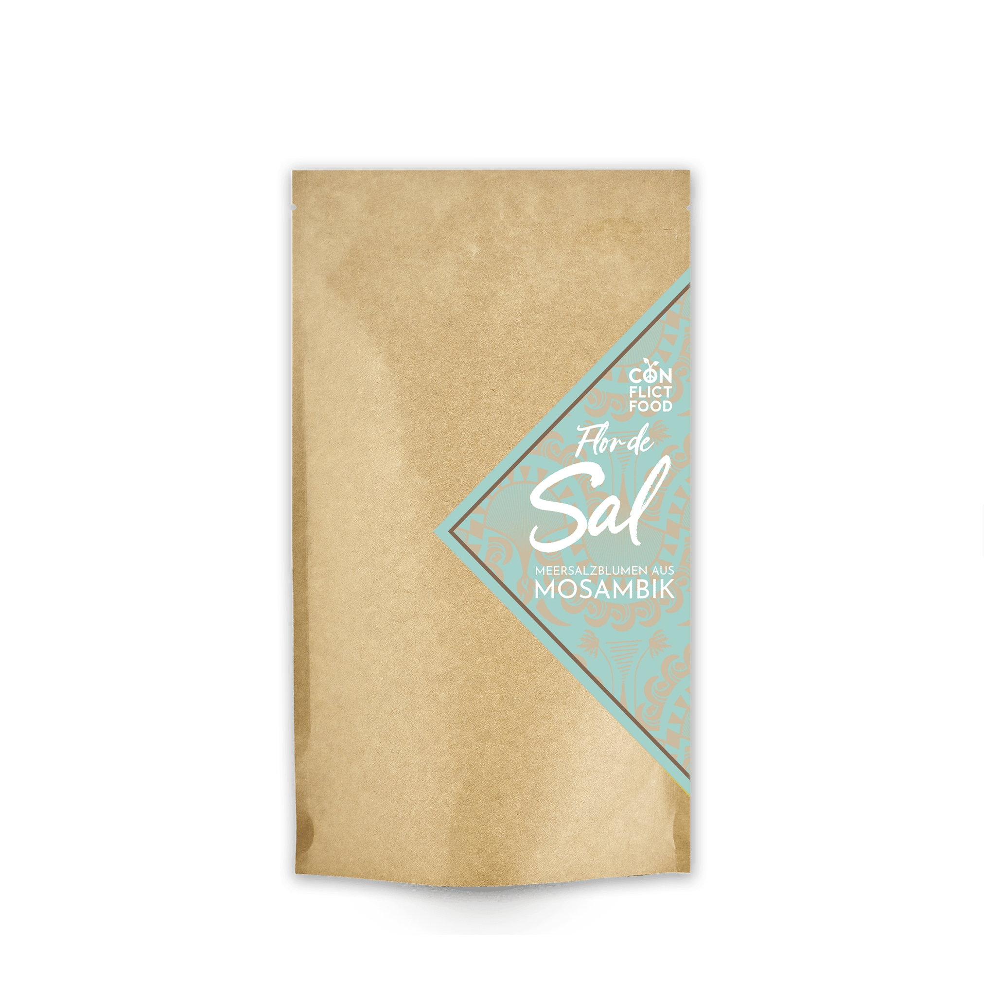 Flor de Sal aus Mosambik Vorratsbeutel Conflictfood