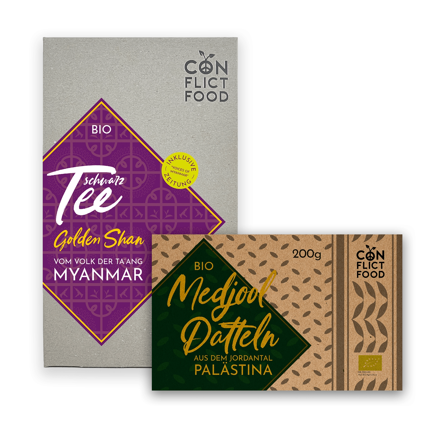 Kombi: Goldener Moment – Tee & Datteln - Conflictfood