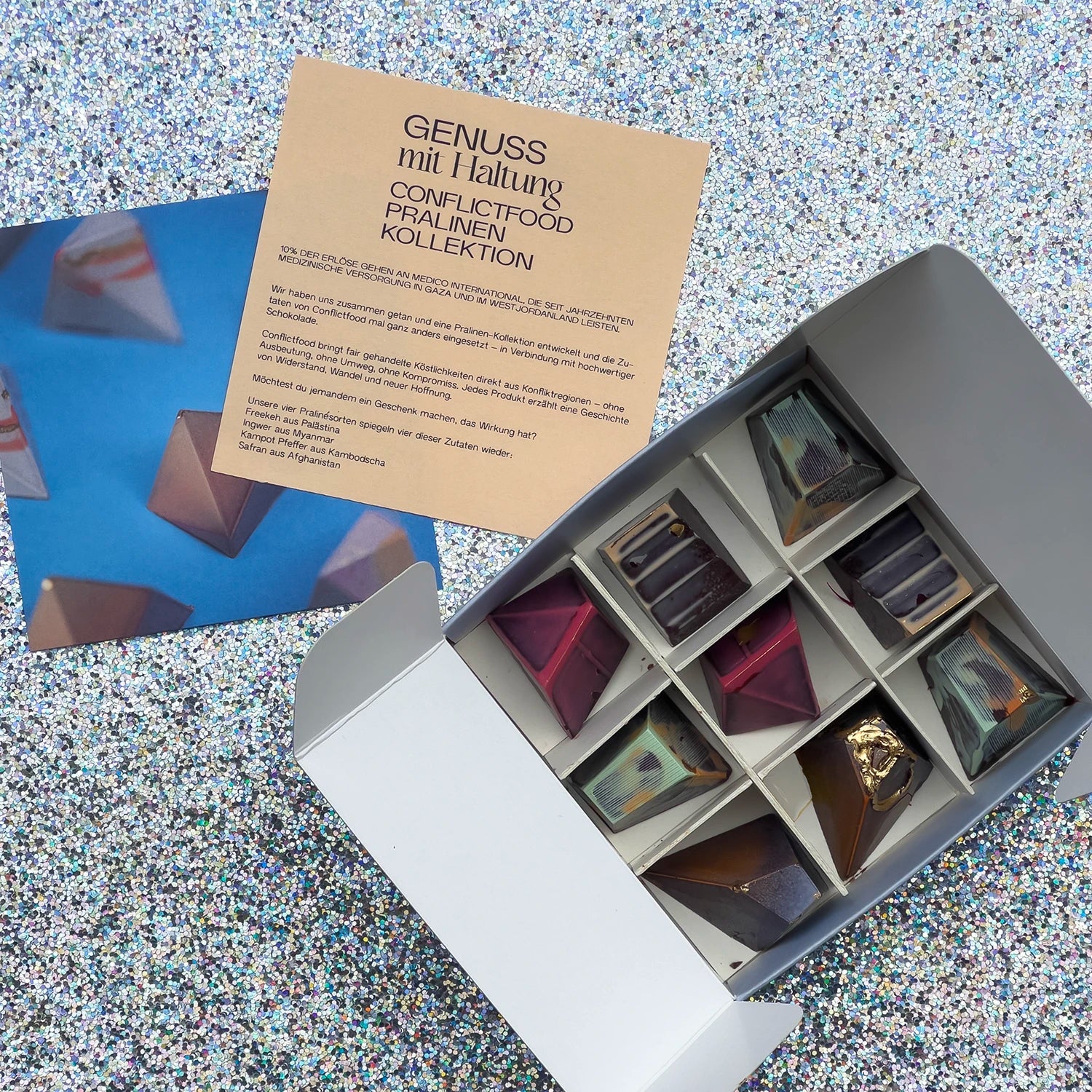 pars × Conflictfood Pralinen, Geschenkset - Conflictfood