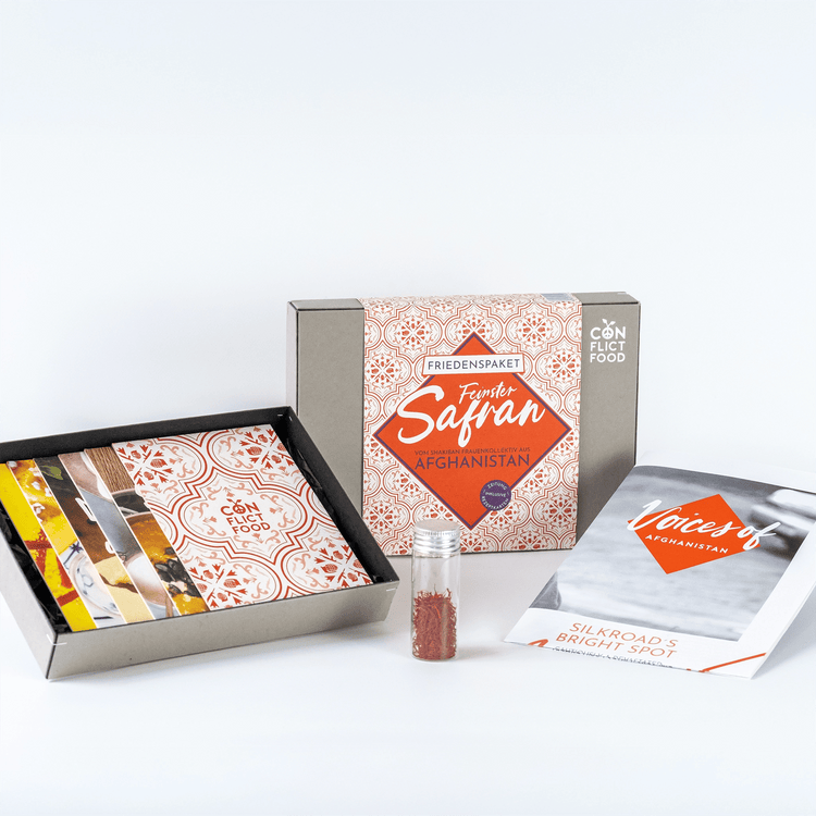 Spendenpaket: Safran aus Afghanistan - Conflictfood